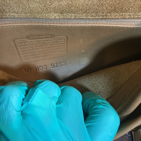 Coach VTG HTF BUTTERSCOTCH WILLIS CITY Bag - Picture 13 of 16